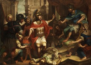 Scaevola Puts His Hand in the Fire